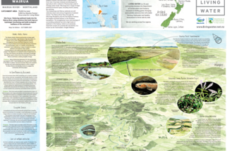 Wairua low resolution map