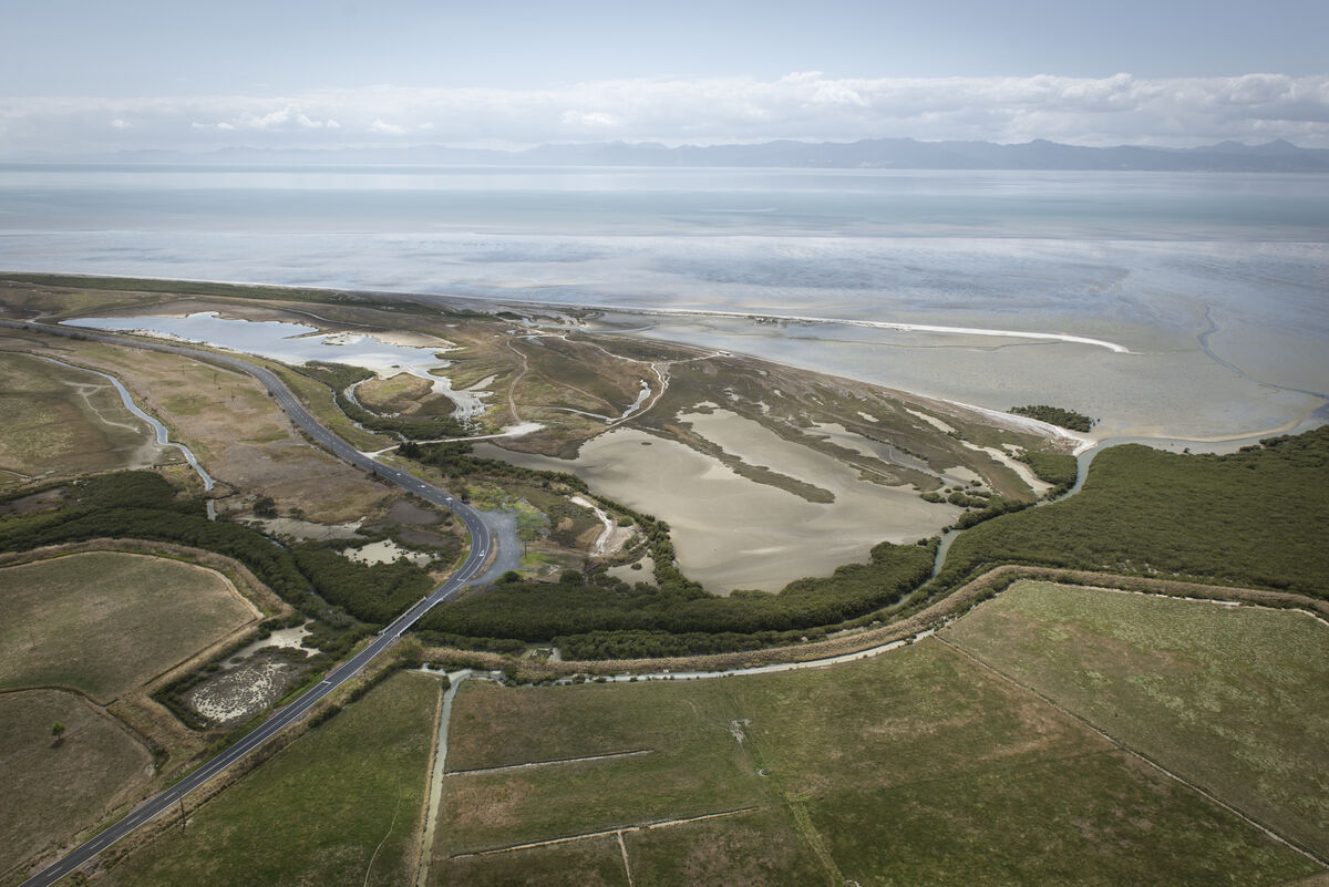 Drone image Pukorokoro