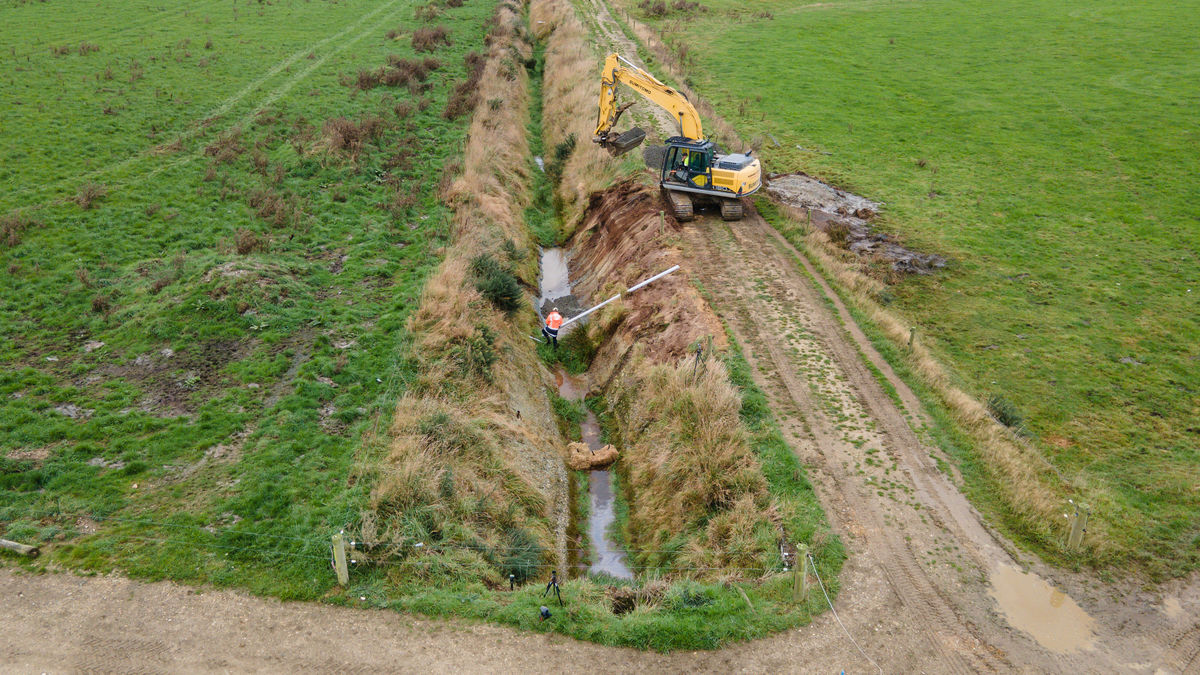 wairua detention bund