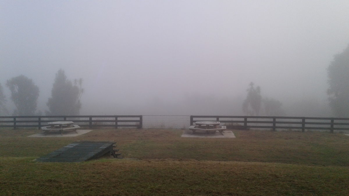 foggy lake ruatuna