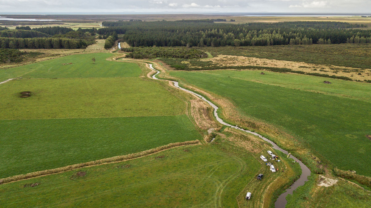 Cain and Jane at Lower Waituna Creek