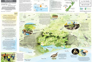 Waituna low resolution map