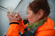 Every fish has to be identified by their species, then weighed, measured and returned to the creek