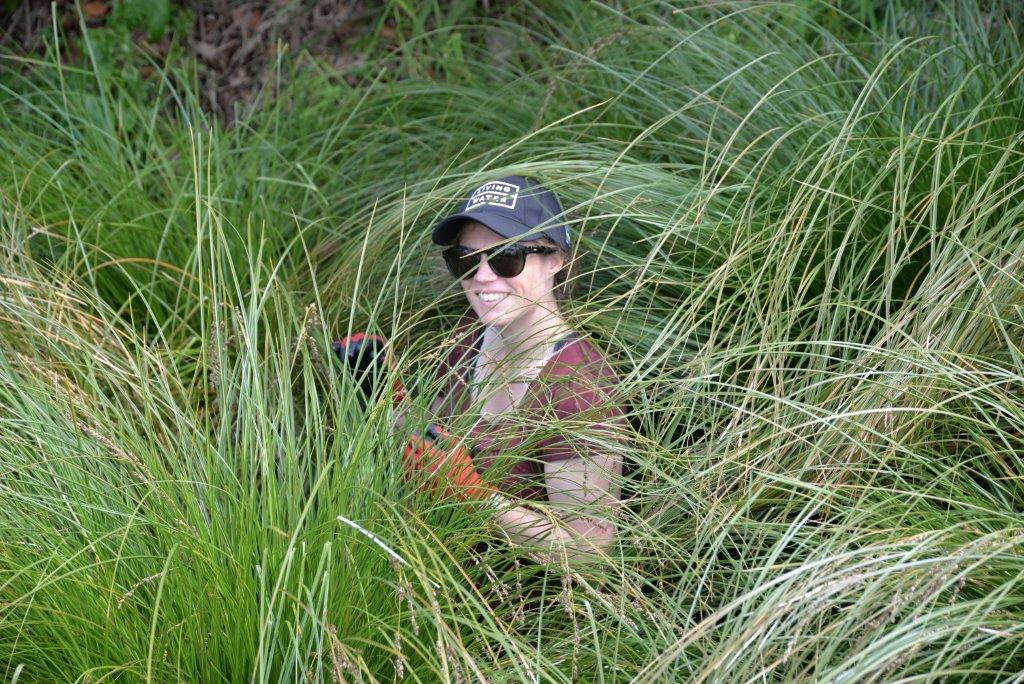 Nicki in a stream Ararira